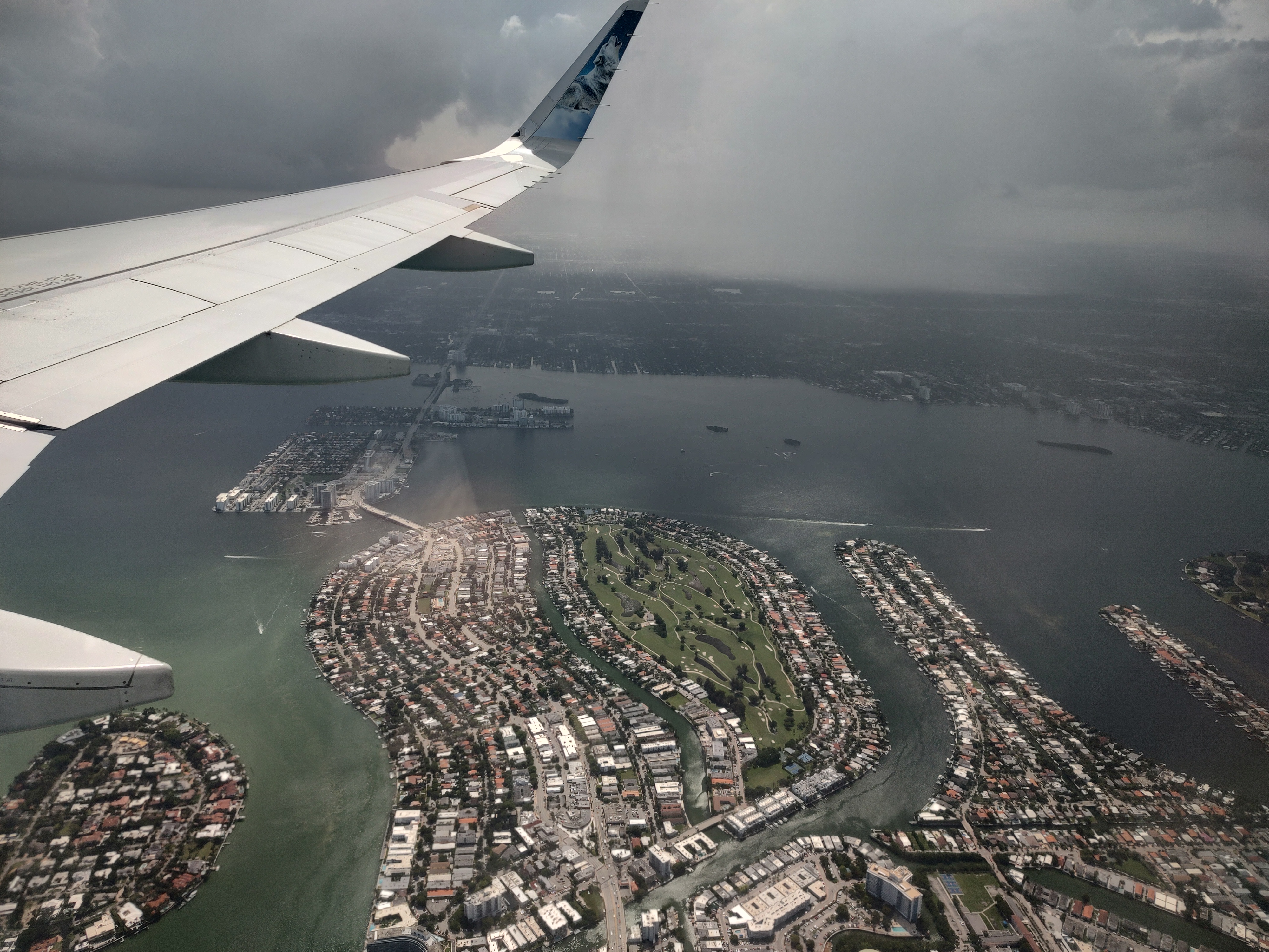 Arrival in Miami