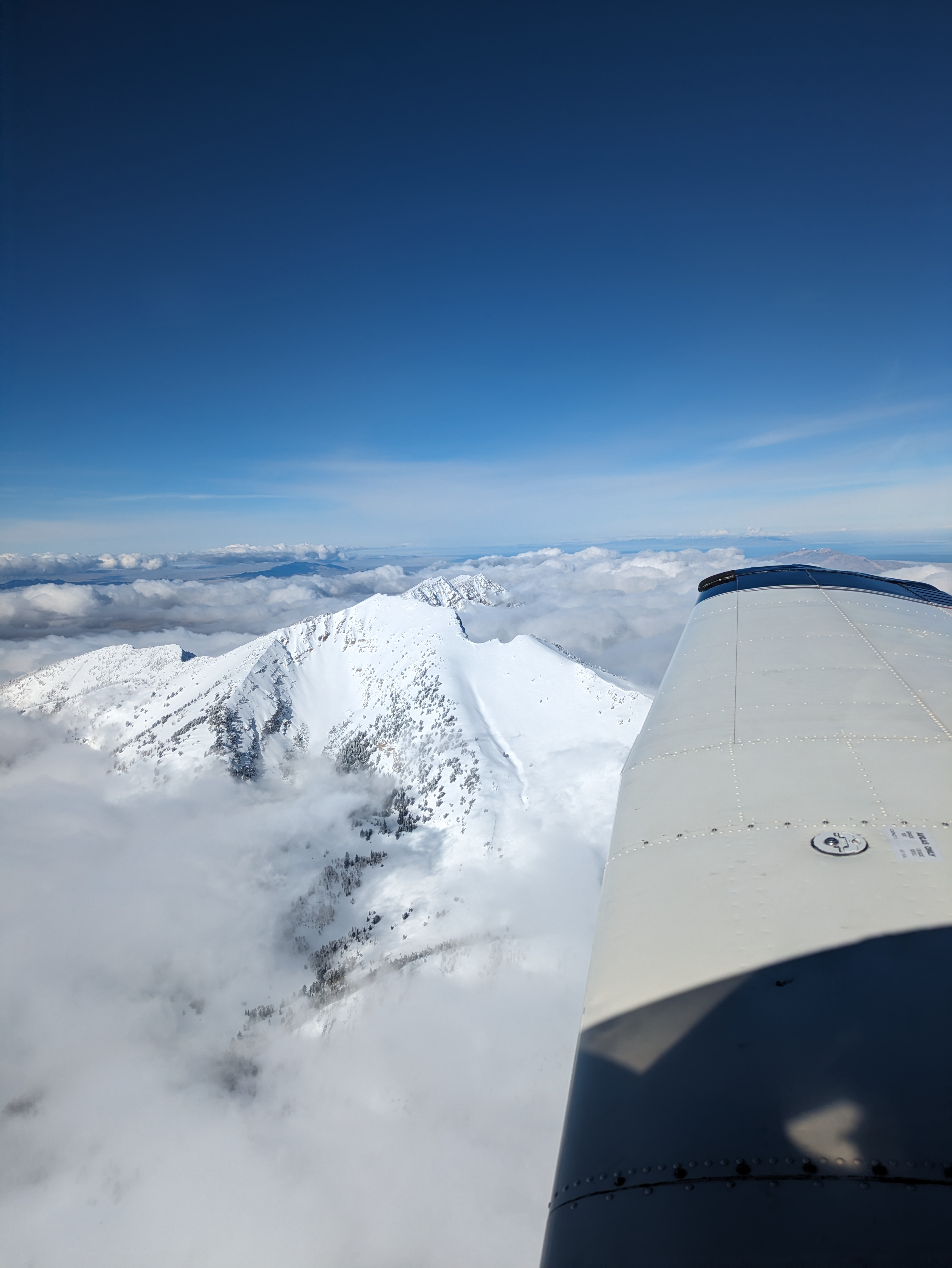 Deseret Peak Above the Clouds